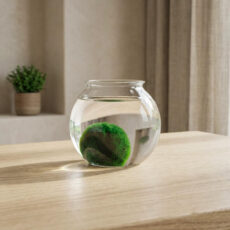 Marimo set – small glass jar